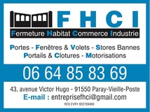 FHCI menuisier fermeturiste Île-de-France — logo
